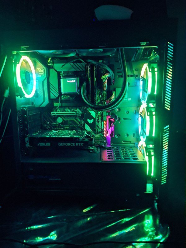 Игровой компьютер с видеокартой NVIDIA RTX 3050, 32GB RAM 3