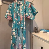 Японский винтажный халат-кимоно 1