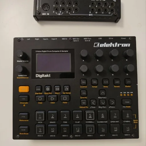 Digitakt MK1, AVP SD-6, Rolls Stereo Mini-Mix VI