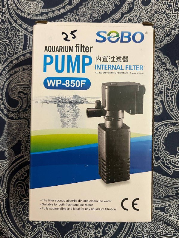 Фильтр для аквариума SOBO WP-850F