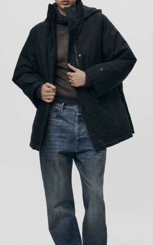 Куртка пуховик Zara женский размер S 2