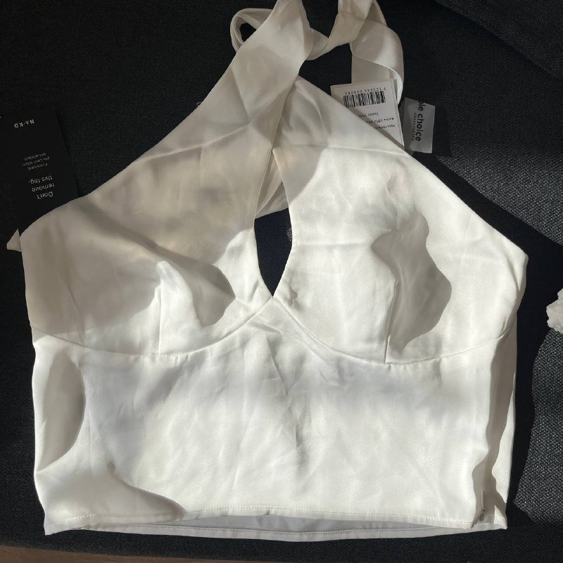 топ NA-KD, атласный топ Topshop 8