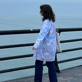 Мужская рубашка S/M, оверсайз 3