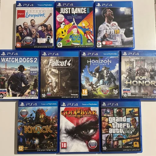 Диски для Sony PS4 с играми