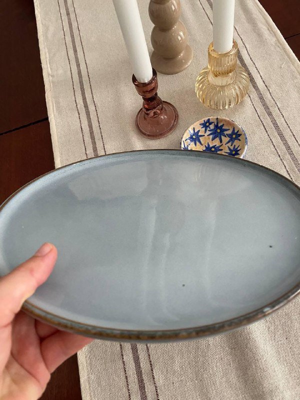 Новая тарелка с дизайном