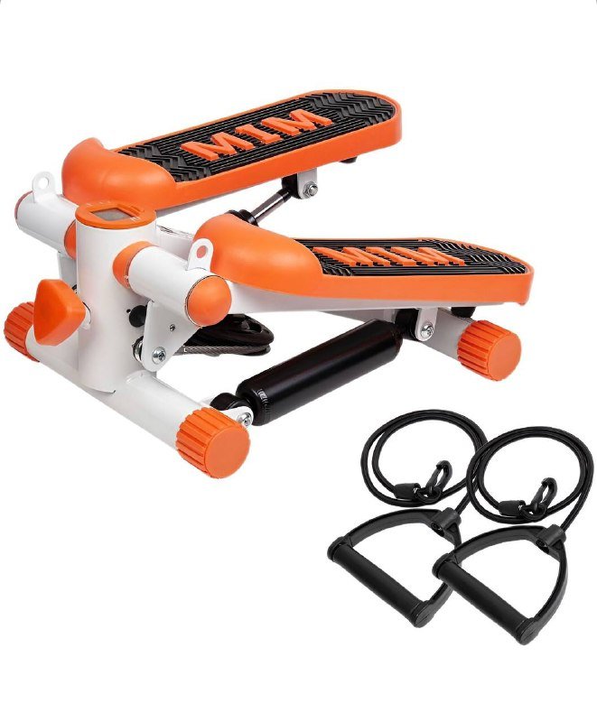 Степпер с эспандерами для фитнеса