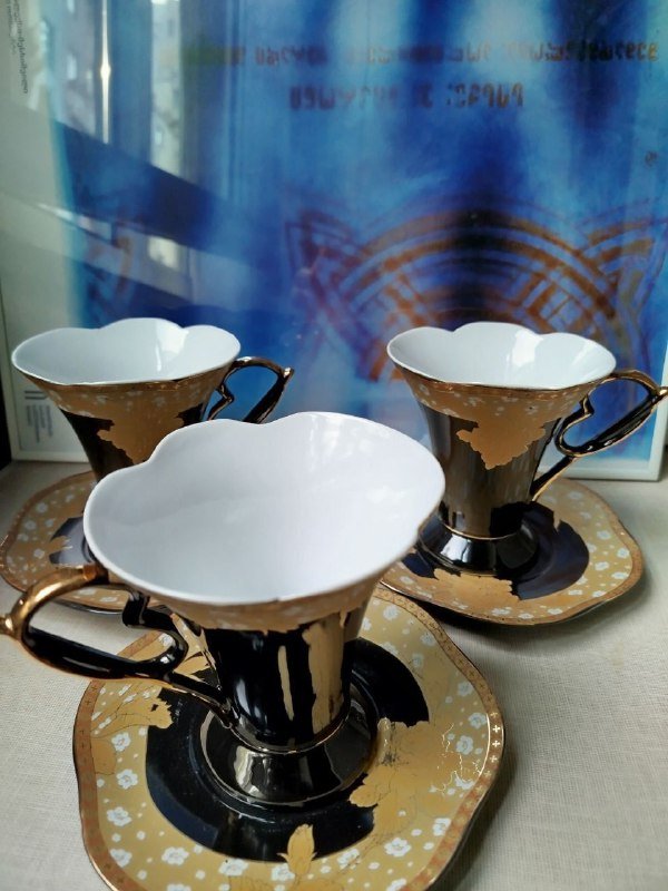 Чайная пара, 3 шт.