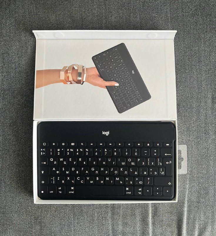 Клавиатура блютус тонкая бесшумная