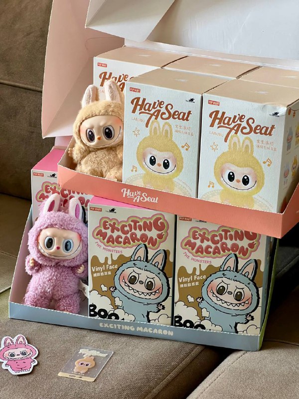 Игрушки Labubu The Monsters Have a Seat Blind Box