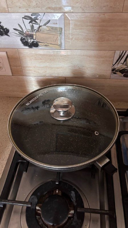 Сковородка со съемной ручкой и крышкой 28 см 3