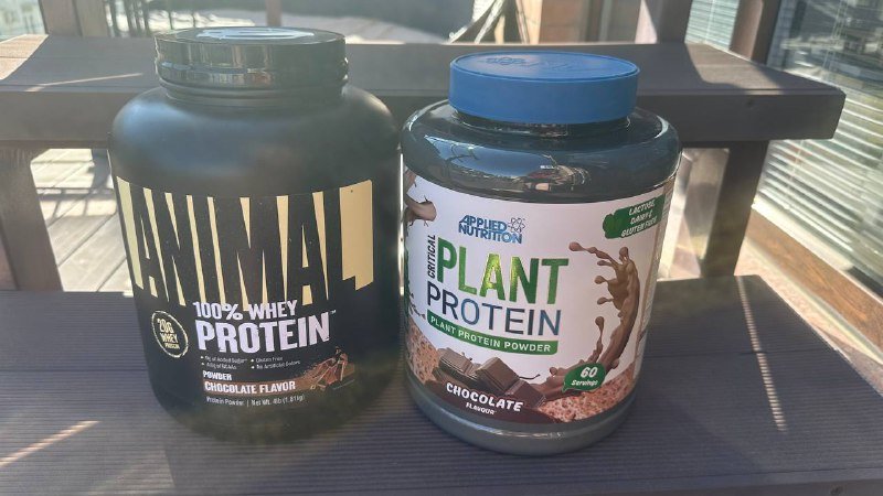 Plant protein Applied Nutrition, Whey Protein Animal