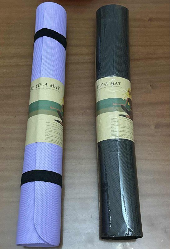 Противоскользящий спортивный коврик для йоги 3 мм