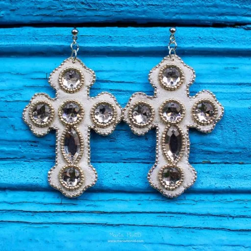 Серьги Cross