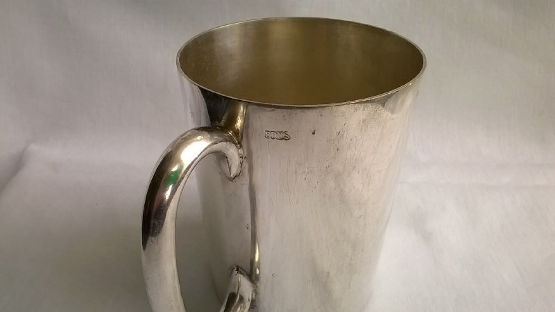 Посеребренный кубок победителя DOG SHOW 1939 6