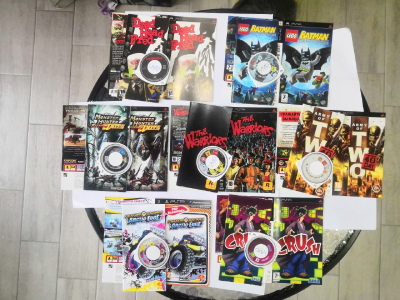 Лицензионные игры PSP Tekken 6, God of War, Gran Turismo и др. 2
