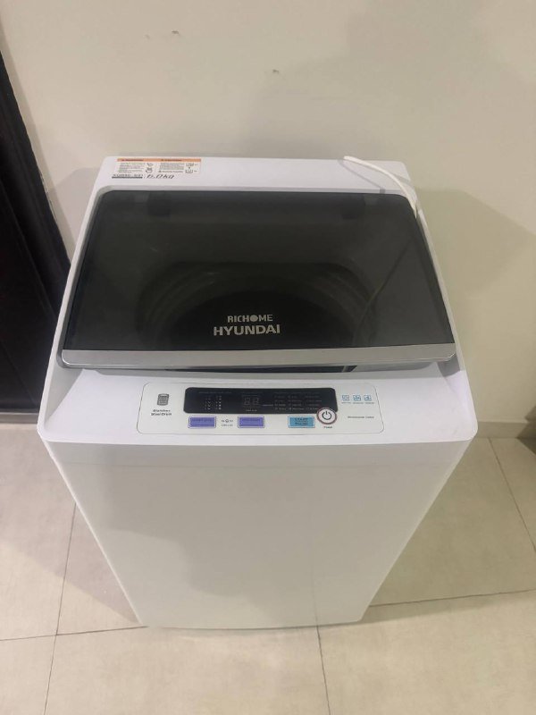 Стиральная машинка вертикальной загрузки Hyundai 2