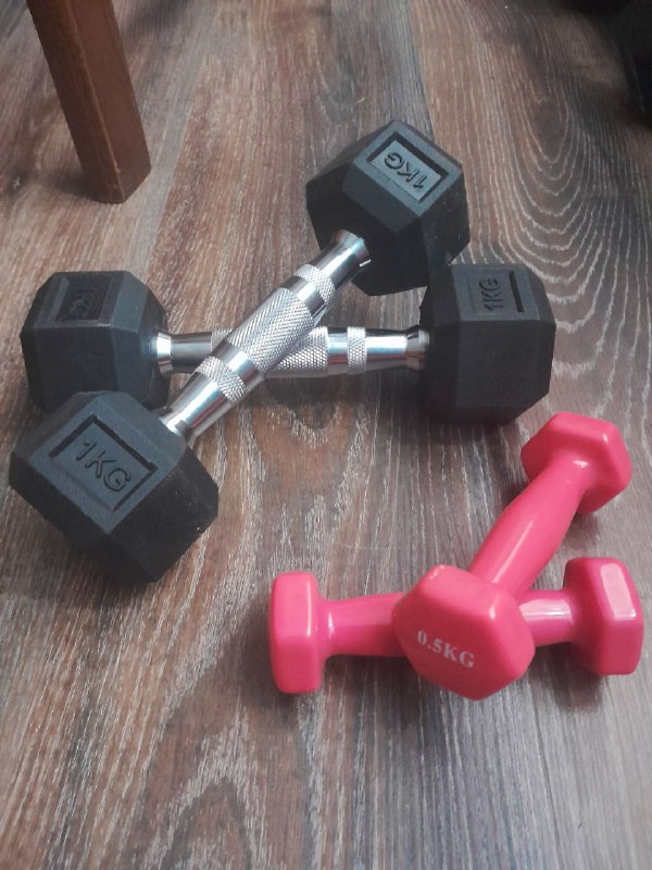 Гантели 0.5 кг, 1 кг