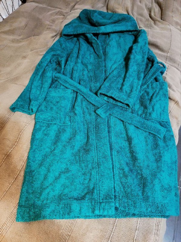 Халат махровый 100% хлопок размер 146-152