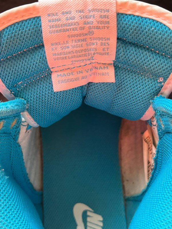 Nike dunk high retro Laser Blue мужские кроссовки размер 44 5