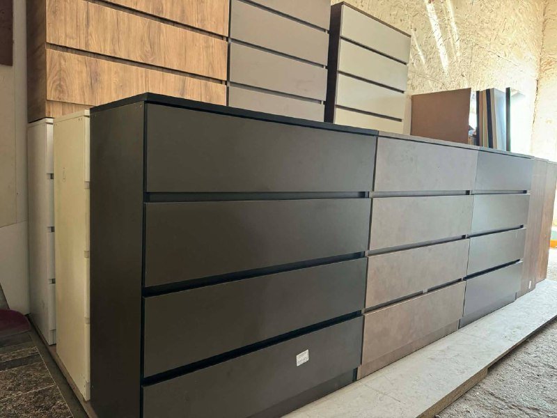 Стандартный комод в разных цветах