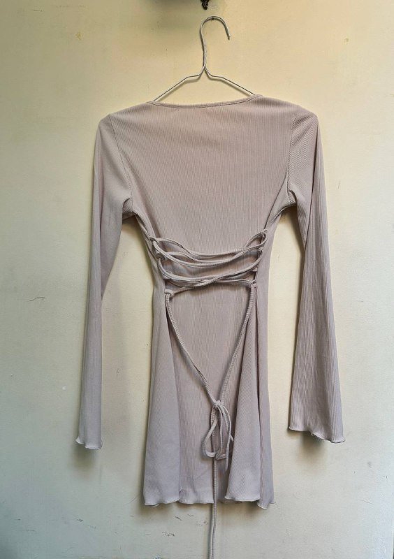 Платье на шнуровке размер XS-S 2