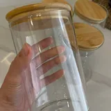 Четыре стеклянные банки и скалка 2