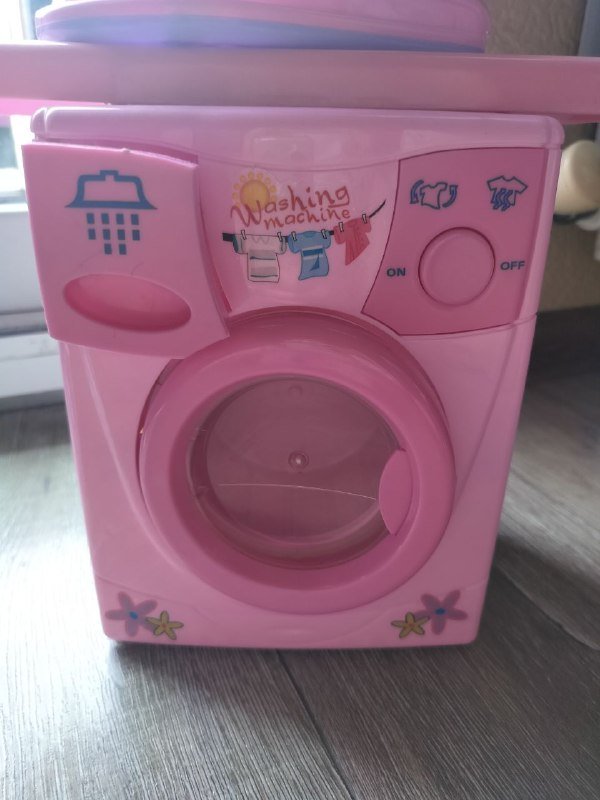 Набор игрушек для стирки, большая кукла 3