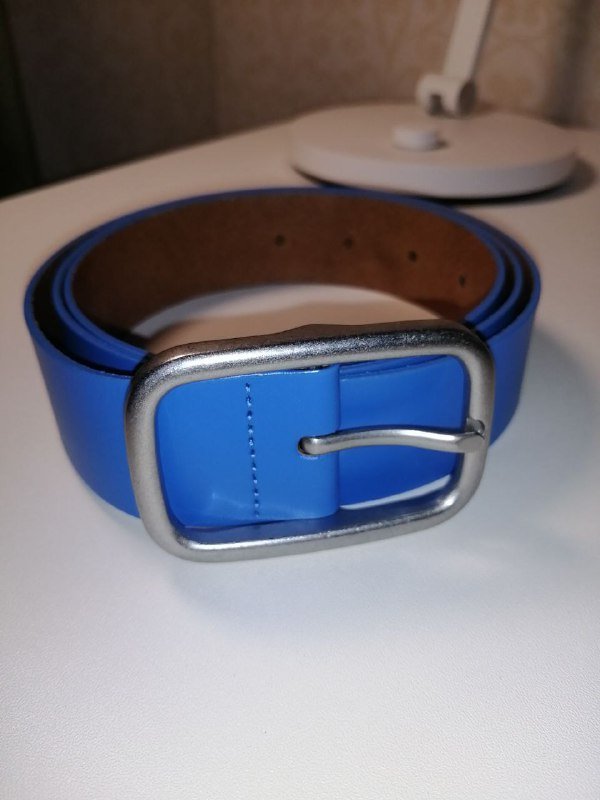 Ремень из натуральной кожи s.OLIVER голубой 4