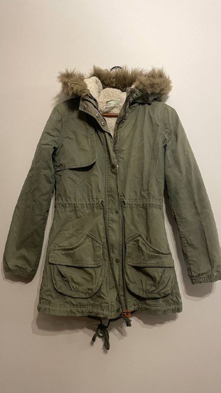 Парка adidas neo 2xs с подкладом и мехом