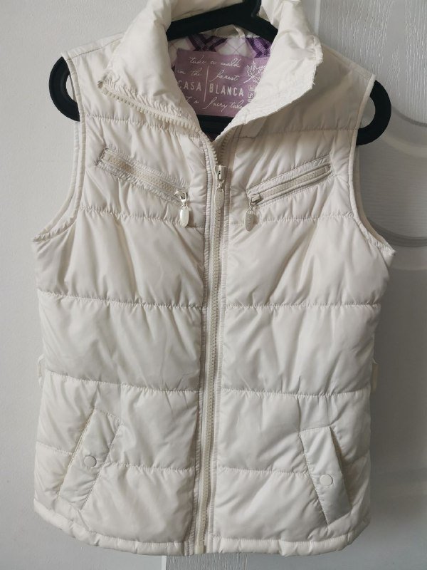 Жилетка белая женская размер 44