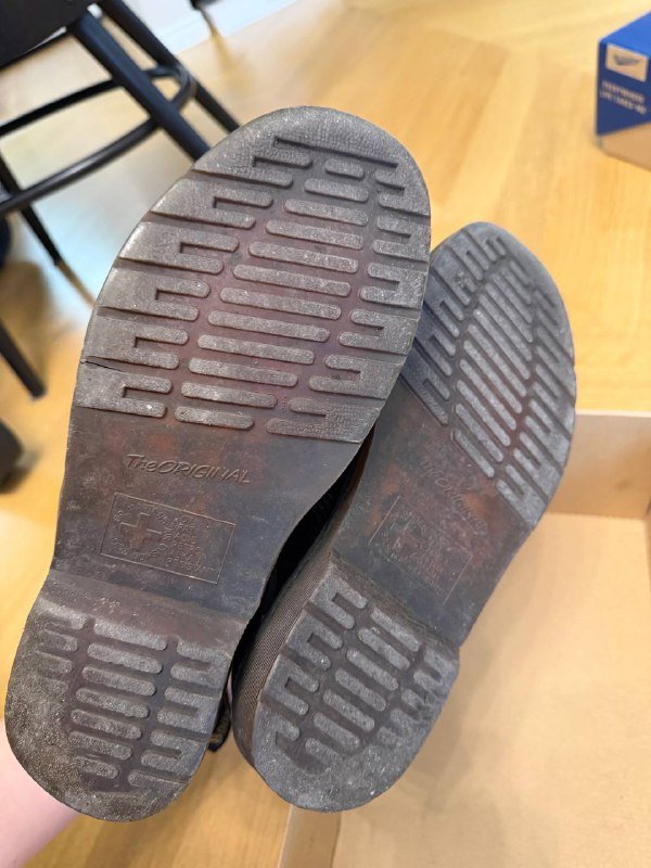 Кожаные ботинки Dr. Martens, размер 39/6 7