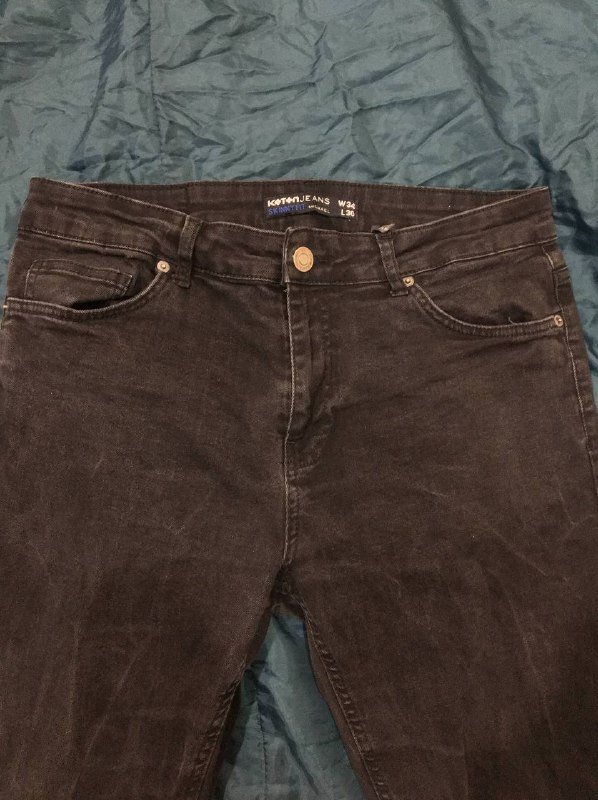 Штаны lc waikiki slim fit мужские бежевые, Штаны унисекс Koton skinny 2