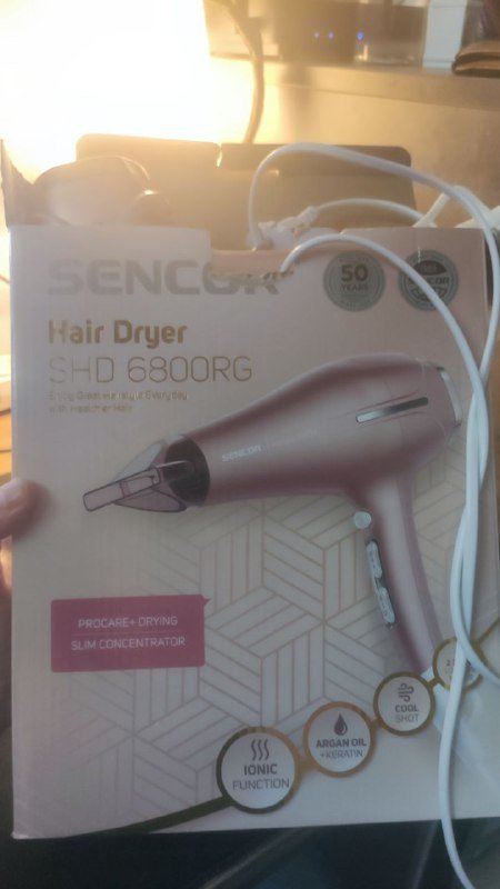 Фен Sencor SHD 6800RG 3