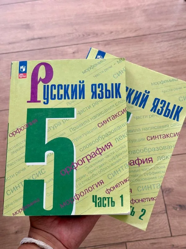 Учебники для 5 класса, Русский язык, Литература 1