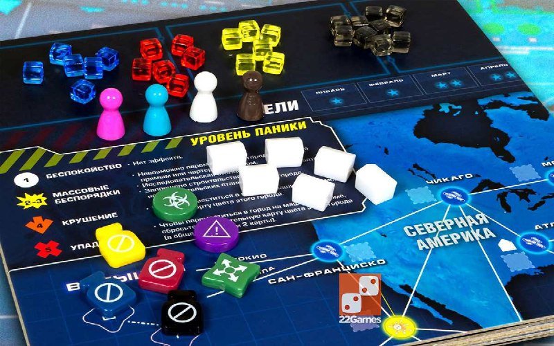 Настольная игра Пандемия наследие, 1 сезон 2