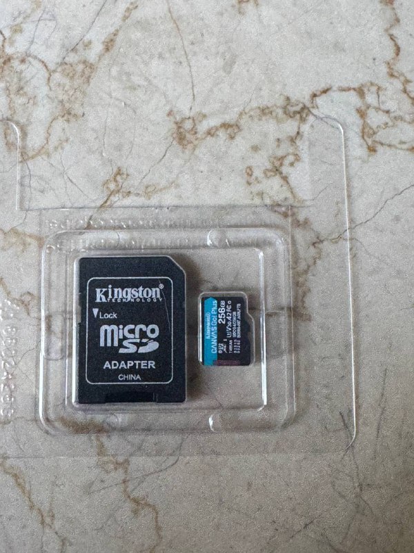 Micro SD карта 256 GB с адаптером
