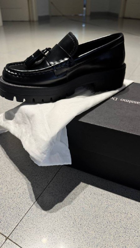 Лоферы Massimo Dutti, размер 38, кожа 4