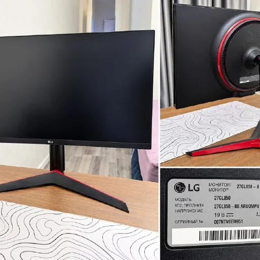 LG UltraGear 27GL850 27" QHD 144 Гц სათამაშო მონიტორი