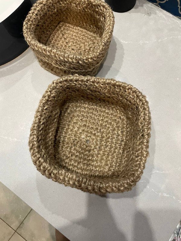 Две корзинки большая и маленькая 3