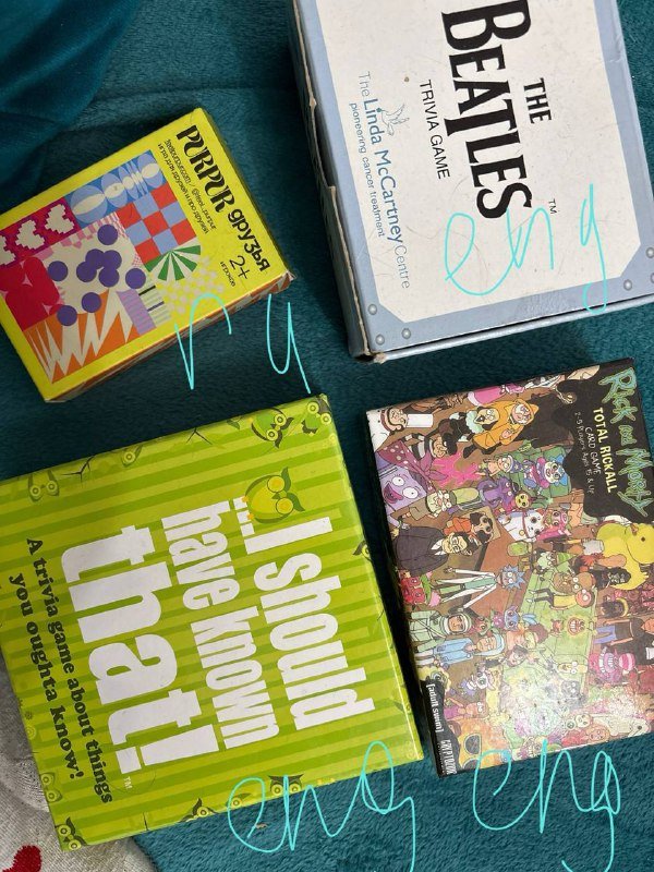 Настольные игры и карточки для компании