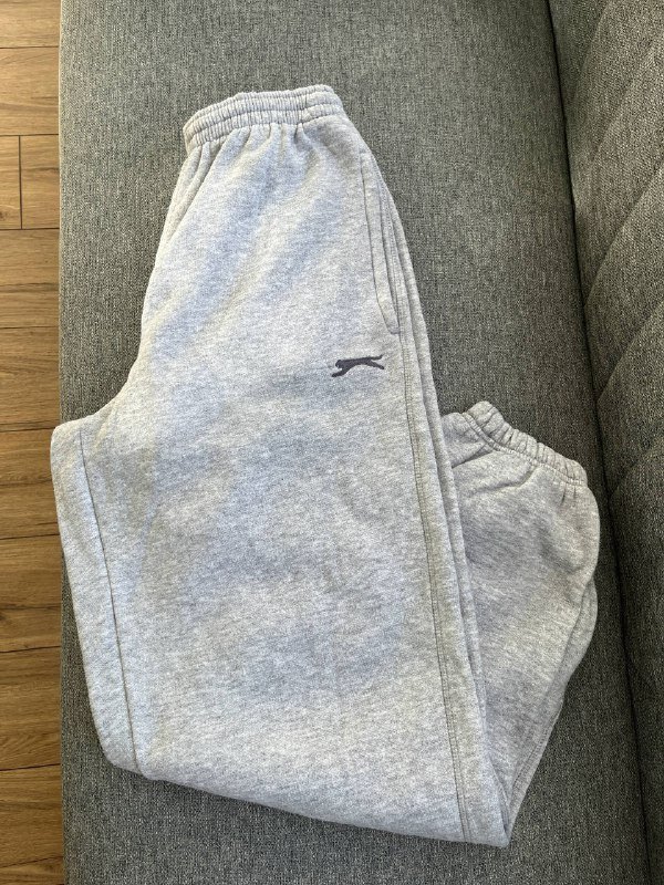 Синий атласный комплект брюки и блузка 7