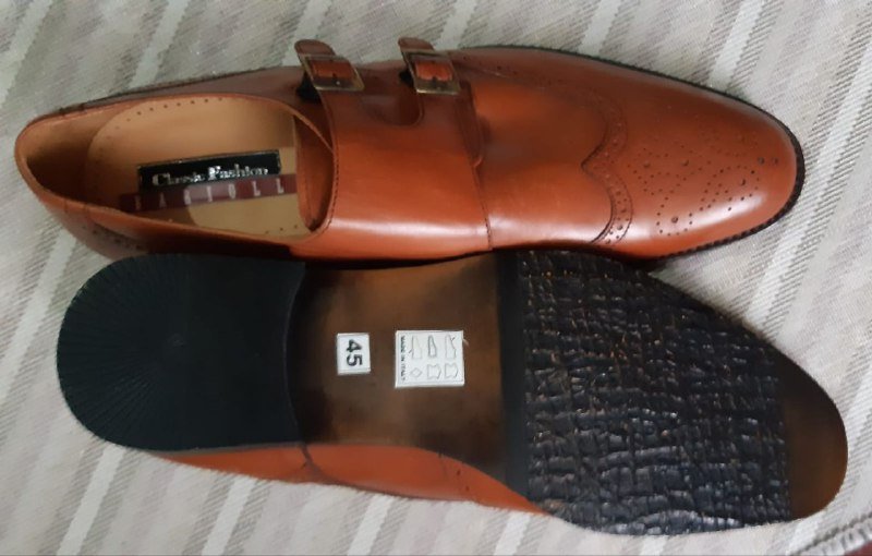 Новая кожаная обувь летняя 45 размер 5