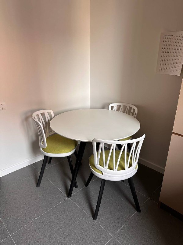 Стол, стулья 3 шт, комплект