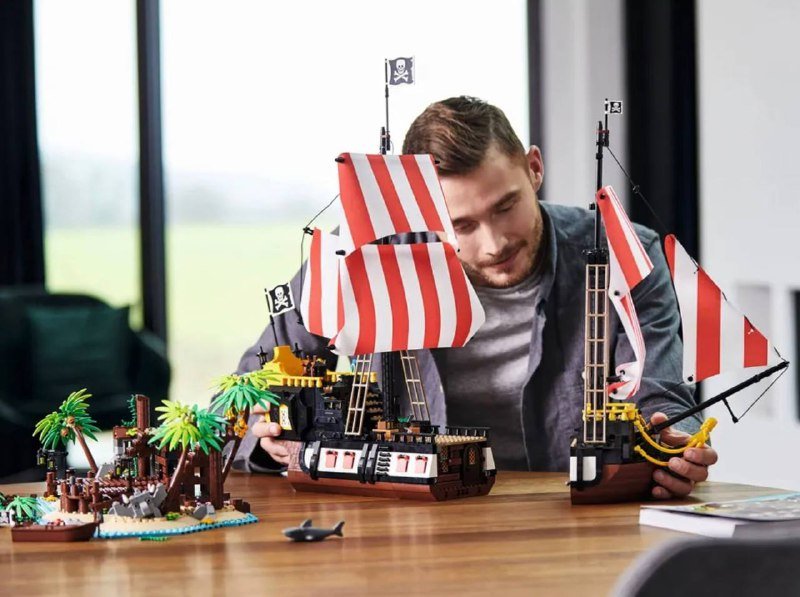 Лего Пиратский корабль, Пираты залива барракуда, 2 коробки 2