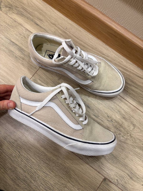 Кеды Vans Old School бежевые мужские размер 39 1