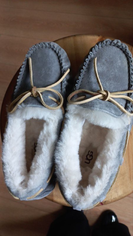 Женские уги 35 размер из натурального меха и кожи 4