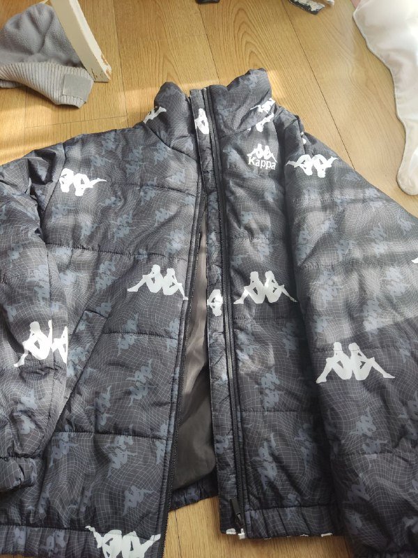 Куртка экокожа, свитер оверсайз, толстовка оверсайз, куртка Kappa оригинал 4