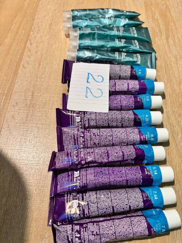 Краски и окислители для волос Oyster, Fanola 4