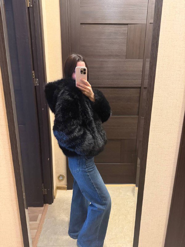 Новая шуба H&M искусственный мех размер S 3