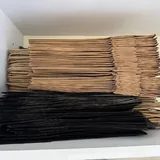 Крафтовые бумажные пакеты для подарков 3